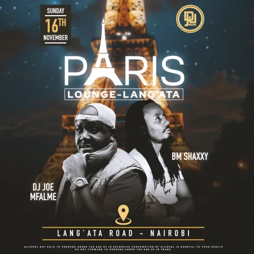 JOE MFALME PARIS LOUNGE LA 16 NOV SQ