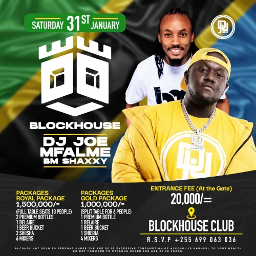 JOE MFALME BLOCKHOUSE CLUB 31 JAN SQ