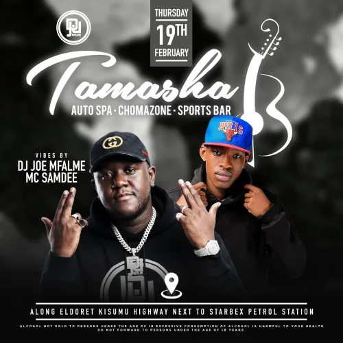 JOE MFALME TAMASHA SPORTS BAR 19 FEB SQ